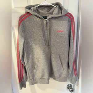 Adidas Women’s zip up Seeatshirt